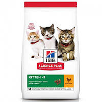 Сухой корм для котят беременных или кормящих кошек Hills SP Kitten Chicken с курицей 7 кг (52 PZ, код: 7664493