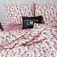 Подростковое постельное белье Маричка Фланель MERISET - Подростковый 1,5 на резинке