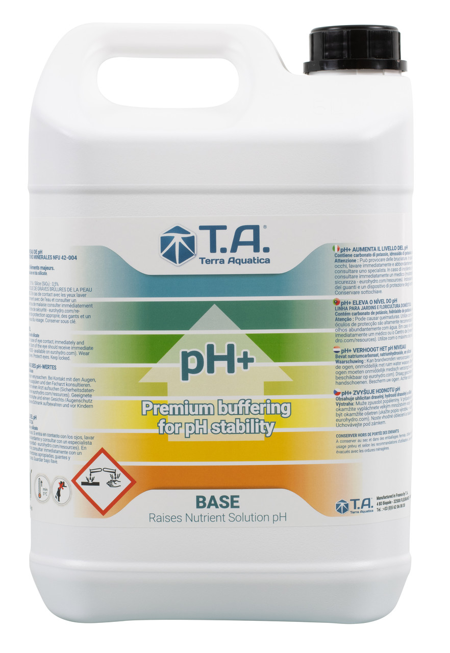 PH Up GHE (повыситель уровня pH) 5л: продажа, цена в Киеве. Регуляторы ...