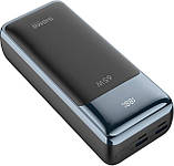 Акумулятор зовнішній Sigma X-power SI30A5QLX 30000 mAh із заряджанням ноутбука, фото 2