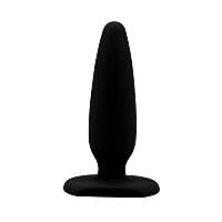 Анальний корок Chisa Silicone Plug Xlarge 13 см Чорний SC, код: 7538392