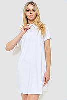Платье повседневное белый 214R0040 Ager L HH, код: 8387236