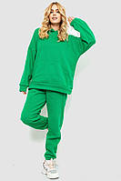 Спортивный костюм женский на флисе зеленый 214R0102-1 Ager XXL-XXXL IN, код: 8387230