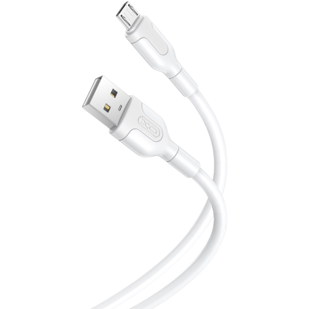 Кабель XO micro USB NB212   2.1A/1m White