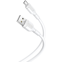 Кабель XO micro USB NB212 2.1A/1m White