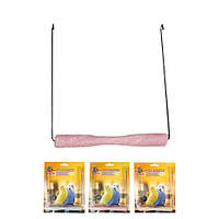 Игрушка для птиц Karlie Flamingo Swing Sand Perch 14x1.5 см (5400274744818) UD, код: 7721195