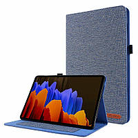 Чехол Cloth Pattern Case для Samsung Galaxy Tab S7 11.0 T870 T875 (Wake Sleep) Blue TN, код: 7338768