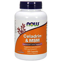 Комплекс для суставов NOW Foods Celadrin MSM 500 mg 120 Caps PZ, код: 7518294