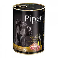 Влажный корм для собак Dolina Noteci Piper Dog с куриным сердцем и коричневым рисом 400 г (59 GG, код: 7995044
