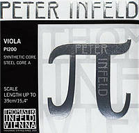 Струны для альта Thomastik-Infeld PI200 Peter Infeld Synthetic Core Steel Core A Up To 39cm 1 NX, код: 7294449
