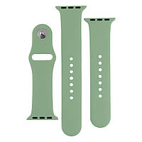 Ремешок Band Silicone Two-Piece для Apple Watch 38 Apple Watch 40mm Mint UL, код: 7444069