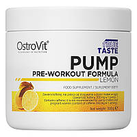 Комплекс до тренировки OstroVit PUMP Pre-Workout 300 g 30 servings Lemon NL, код: 7623299