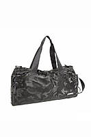 Жіноча спортивна сумка Designed for Fitness DF MILITARY BLACK one size SC, код: 6627678