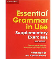 Книга Cambridge University Press Essential Grammar in Use 4th Edition Supplementary Exercises + key Додаткові