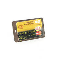 Картхолдер DNK Leather One Card col.F коричневый CP, код: 7606791