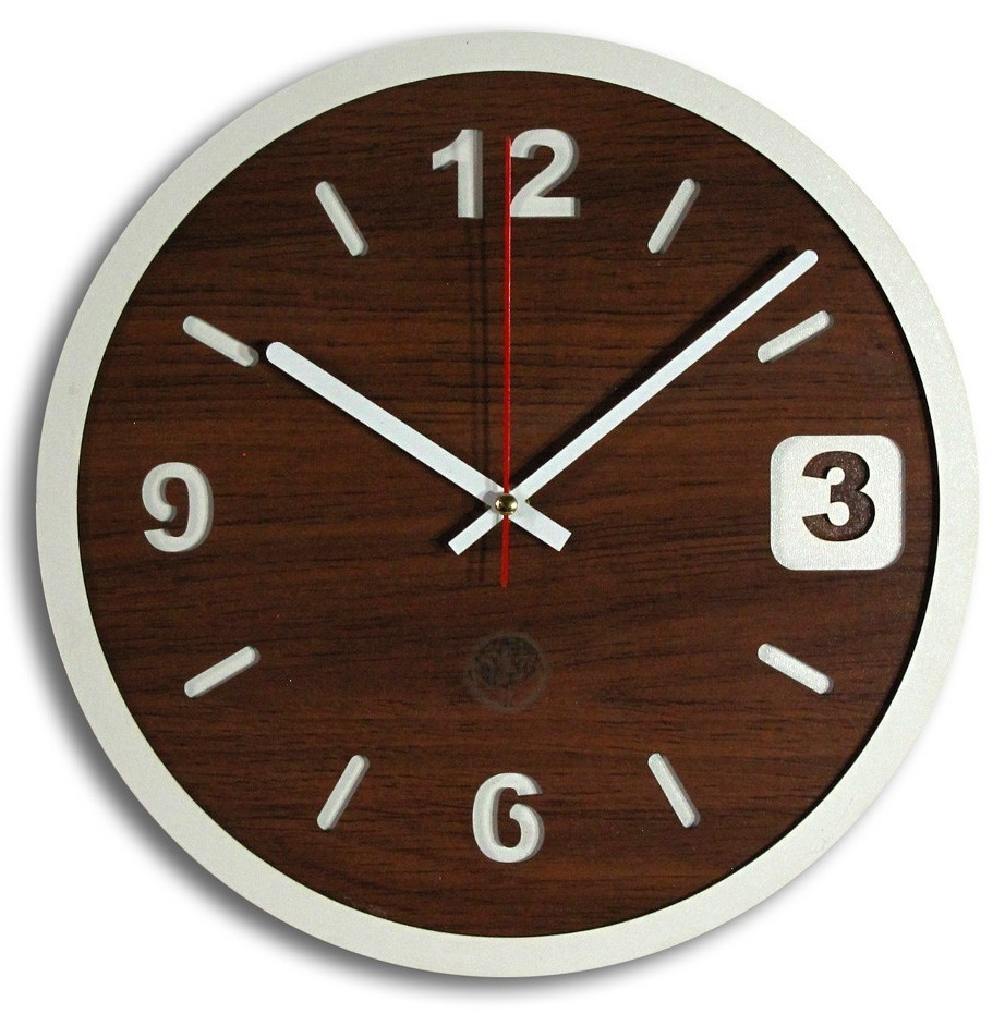 Настінний годинник ProfART Loft Брюссель Сірий Коричневий (S-UGT010a) SC, код: 1225599