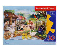 Пазлы Castorland Животные на ферме 30 элементов DH, код: 2638300