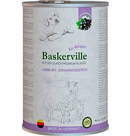 Влажный корм для собак Baskerville Super Premium Lamm Mit Johannisbeeren Ягненок и смородина NB, код: 7999707