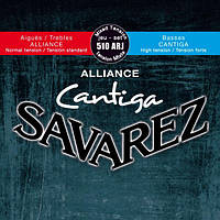 Струны для классической гитары Savarez 510ARJ Alliance Cantiga Classical Strings Mixed Tensio PM, код: 6555720
