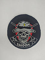 Шеврон нарукавная эмблема Світ шевронів Saigon 80×80 мм Разноцветный BB, код: 7791483
