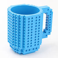 Чашка-конструктор SUNROZ кружка в стилі іграшки 350 мл Синій (SUN3776) UP, код: 1372358