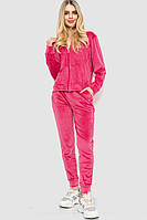 Спортивный костюм женский велюровый розовый 244R20304 Ager M-L IN, код: 8408753