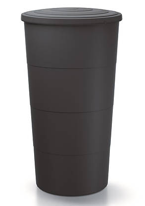 Ємність для збору дощової води Prosperplast Smooth, антрацит, 200 л, фото 1