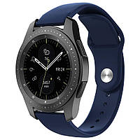 Ремешок BeWatch силиконовый для Samsung Galaxy Watch 42 мм Navy (1010389) BM, код: 382836