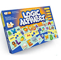 Развивающие пазлы Dankotoys Logic Alphabet англо-украинский (G-LoA-01-04U) NX, код: 7472386