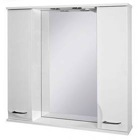 Дзеркальна шафа Ювента Франческа ФШНЗ 3-87 три кольори