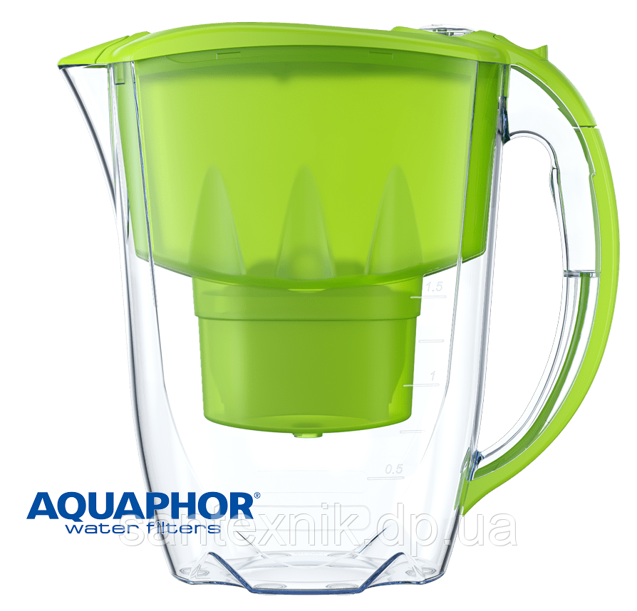 Фільтр-глечик AQUAPHOR Jasper 2.8 л (Аквафор Джаспер салатовий) з модулем В25
