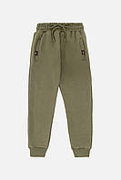 Спортивные брюки для мальчика 134 хаки Yuki ЦБ-00219842 UP, код: 8428738