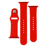 Ремешок Band Silicone Two-Piece для Apple Watch 42 Apple Watch 44mm Red UL, код: 7444137