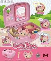 Игровой набор Cute Pets (аксессуары, расческа, домашний питомец, в коробке) 85017 E Штрих=400115