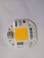 Светодиодная матрица, свет-белый теплый мощностью 50Вт питание 220V