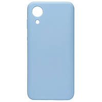 Чехол Full Silicone Case Samsung Galaxy A03 Core Light Blue TP, код: 8109393