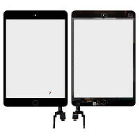Сенсор iPad Mini 3, A1599 / A1600, черный, Oригинал