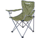 Розкладне крісло зі спинкою для риболовлі та туризму Ranger SL 620 RA 2228 Green UL, код: 7735754