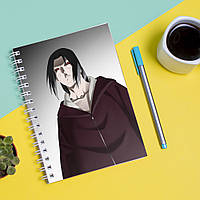 Скетчбук Sketchbook блокнот для рисования с принтом Naruto Наруто Итачи 2 А3 Кавун 48 TV, код: 8301562