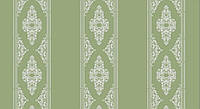 Обои на бумажной основе Шарм 150-03 Барокко светло-зеленые (0,53х10м.) DH, код: 2580926