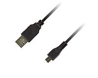 Кабель Piko (1283126474095) USB2.0 AM-MicroUSB BM, 1.8 м, Black NX, код: 6707380