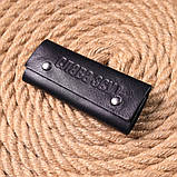Ключниця в глянсовій шкірі Слава ЗСУ GRANDE PELLE 16717 Чорна SC, код: 8305608, фото 6