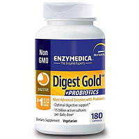 Пробиотик Enzymedica Digest Gold + Probiotics 180 Caps ENZ-29091 GG, код: 7674230