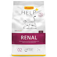 Сухой корм для котов Josera Help Renal Cat при хроническом заболевании почек 2 кг (4032254768 GG, код: 7998041