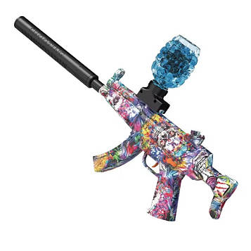 Бластер автоматичний Auto MP 5 Gel Ball з гель кульками орбіз 10500шт eXtream green