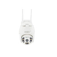 Камера видеонаблюдения IP с WiFi UKC N3 6913 White PZ, код: 7649519