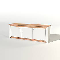 Тумба під телевізор Еверест Нордік ТВ-1500 Білий + Дуб крафт золотий (DTM-5541), фото 2