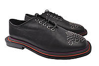 Туфлі на шнурівці жіночі Sattini натуральна шкіра Чорні 162-20DTC 37 QT, код: 7363564