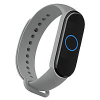 Ремешок Colored Strap для Xiaomi Mi Band 5 6 Grey ET, код: 6445219