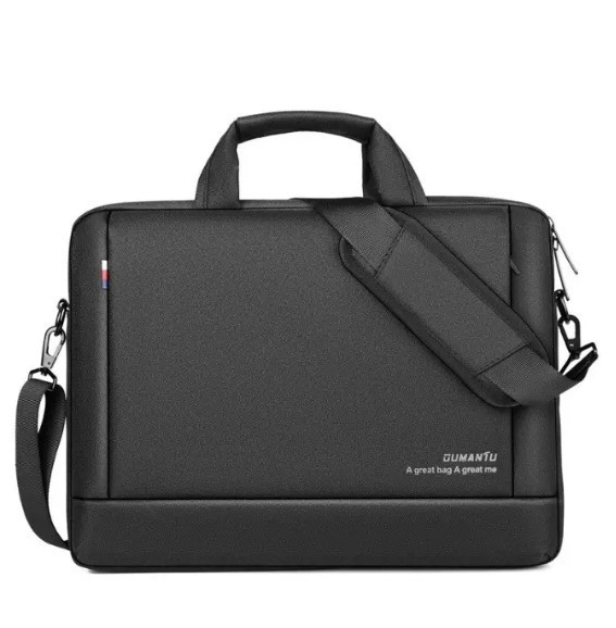 Сумка для ноутбука або документів протиударна 15,6" Dumantu Чорна ( код: IBN017B ), фото 1